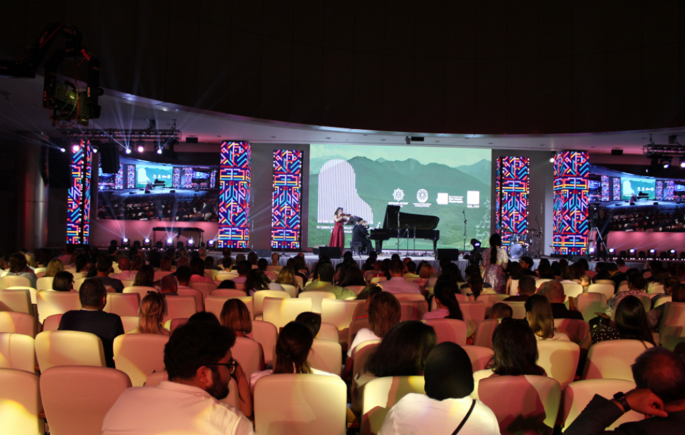 Qəbələ festivalında Bakı Musiqi Akademiyasının tələbələri çıxış ediblər VİDEO