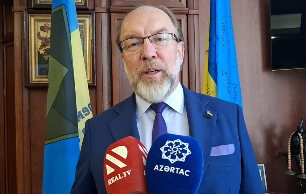 Глава Торгово-промышленной палаты Украины уверен в большой перспективе добрых отношений с Азербайджаном ВИДЕО