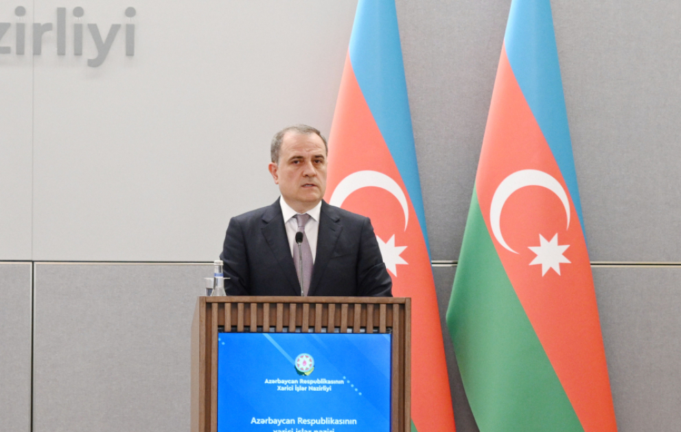 Ceyhun Bayramov: ATƏT-dən minatəmizləmə sahəsində daha fəal rol oynamasını gözləyirik VİDEO