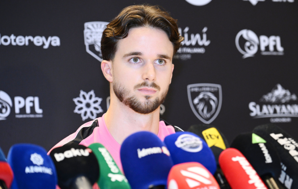 "Sabah"ın futbolçusu: Ümid edirəm ki, mərhələni keçən tərəf biz olacağıq VİDEO