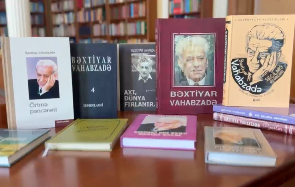 Prezident Kitabxanasında Bəxtiyar Vahabzadənin yaradıcılığına həsr olunmuş virtual kolleksiya yaradılıb VİDEO