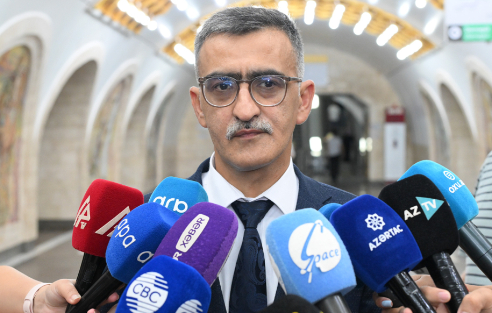 Bəxtiyar Məmmədov: Bakı metrosunun “Qırmızı xətt”ində interval maksimum 2 dəqiqə olacaq VİDEO