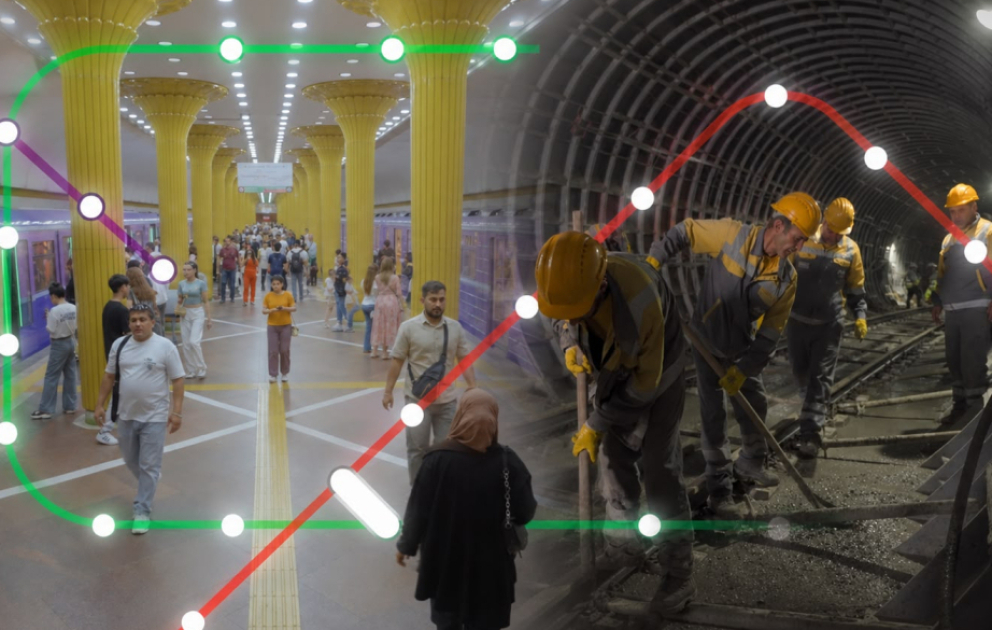 Bakı metrosunda xətlər ayrılır: İnterval azalacaq VİDEO