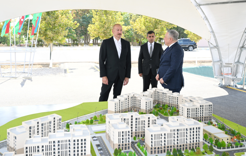 Naxçıvanda 518 mənzilli sosial evlər kompleksi: regionun inkişafında yeni şəhərsalma modeli VİDEO