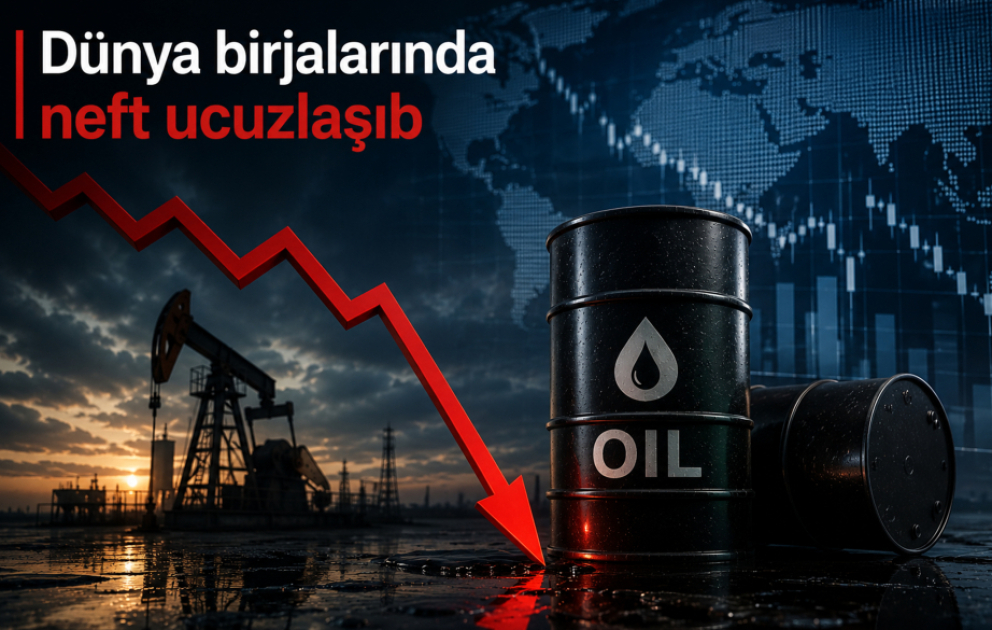 Neft qiymətləri ucuzlaşır VİDEO