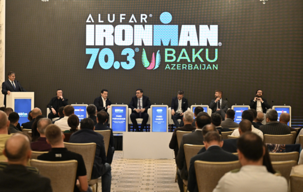 Bakıda ilk dəfə “IRONMAN 70.3” triatlon yarışı keçiriləcək VİDEO