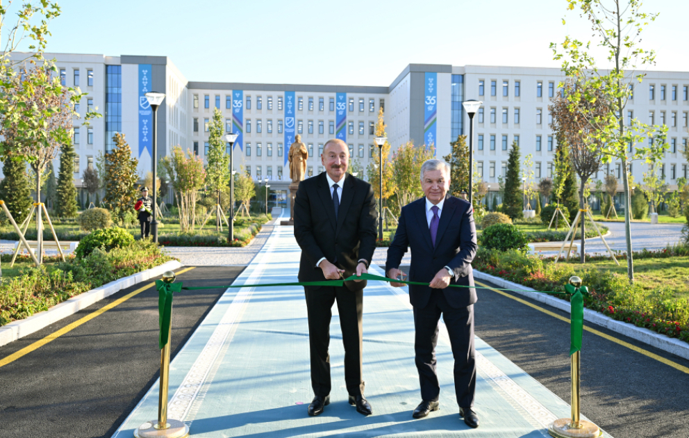 L'Université pédagogique nationale Nizami Gandjavi a été inaugurée à Tachkent VIDEO