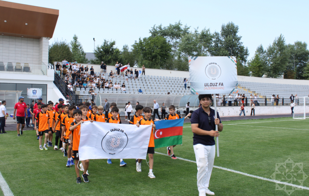 Qubada III “Ulduz Cup” beynəlxalq futbol turnirinin açılışı olub VİDEO