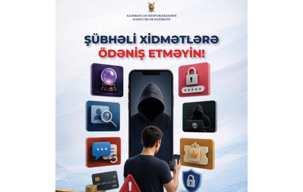 DİN-dən sosial şəbəkələrdəki saxta xidmətlərlə bağlı xəbərdarlıq VİDEO
