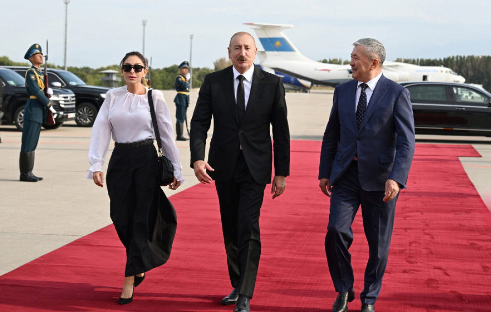 President Ilham Aliyev concluded visit to Kyrgyzstan VIDEO
