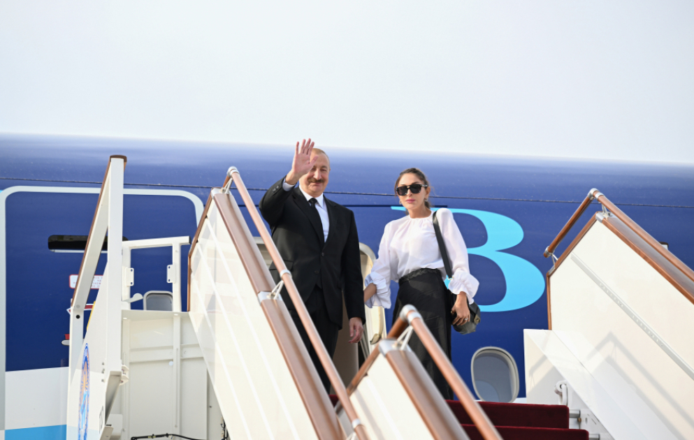 President Ilham Aliyev's social media accounts shared video about his visit to Kyrgyzstan VIDEO