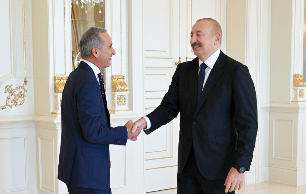 Prezident İlham Əliyev ATƏT Parlament Assambleyasının prezidentini qəbul edib VİDEO