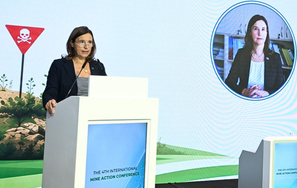 Mariyana Kuyundziç: Aİ mina fəaliyyəti sahəsində Azərbaycan üçün etibarlı və uzunmüddətli tərəfdaş olaraq qalır VİDEO