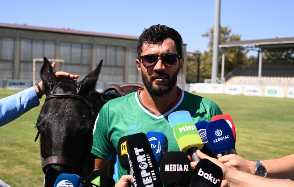 Polo komandasının kapitanı: Turnirə hazırıq, özümüzü favorit hesab edirəm VİDEO