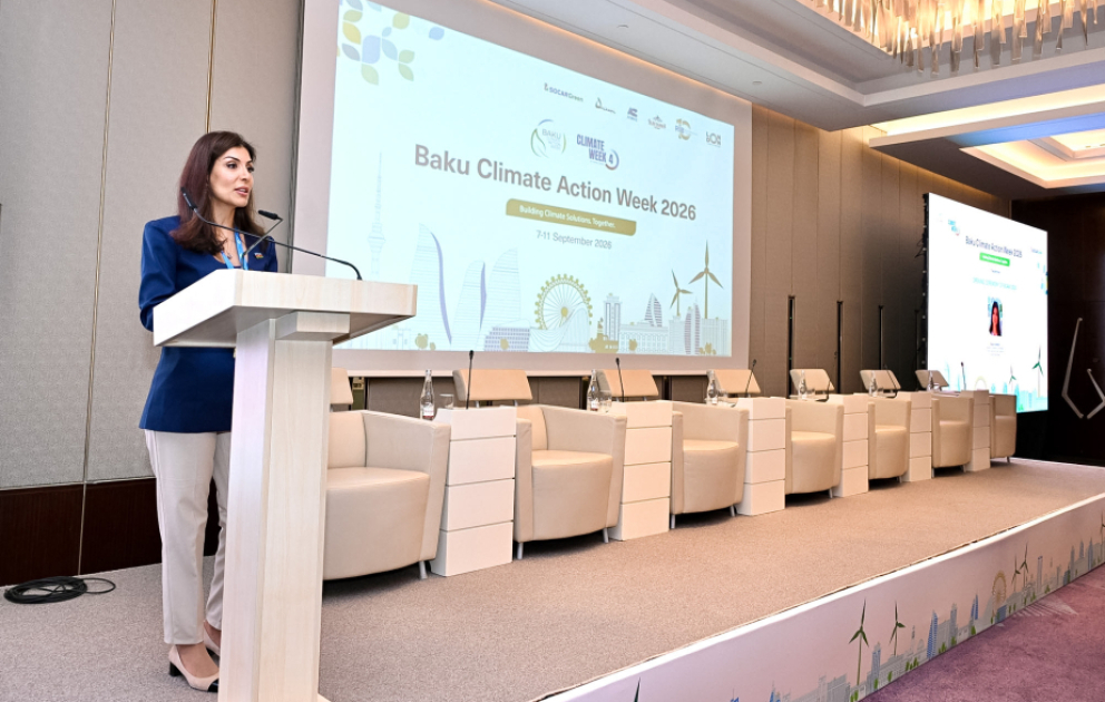 Nigar Arpadarai: Bakı İqlim Həftəsi ilk dəfə BMT-nin İqlim Həftəsi ilə eyni vaxtda keçirilir VİDEO