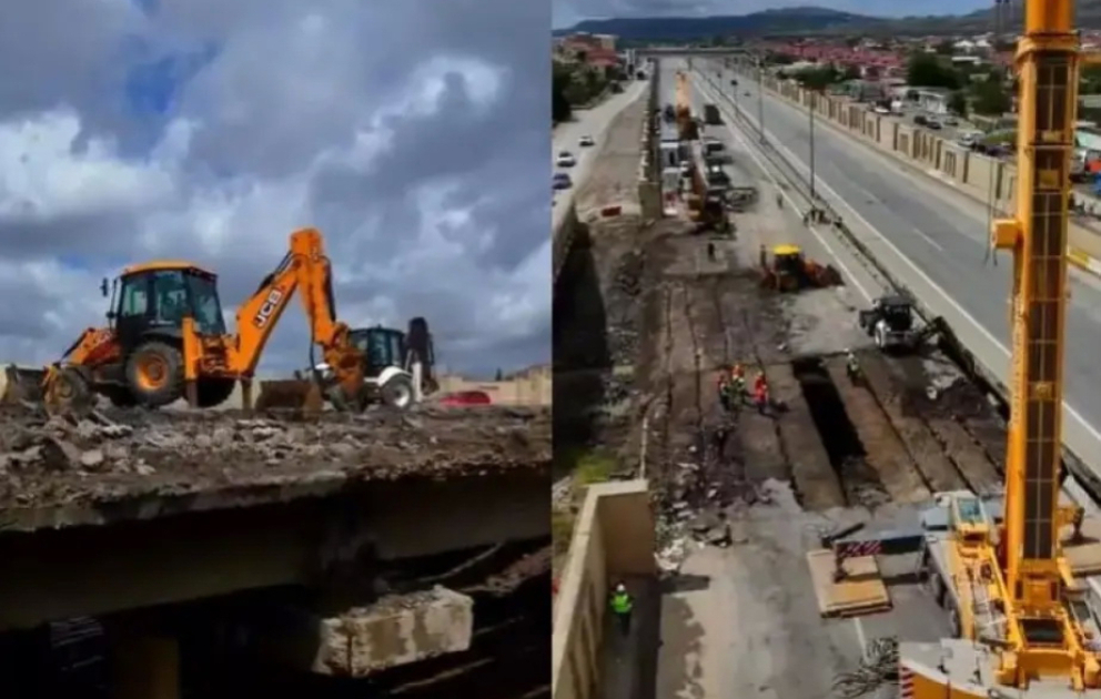 Qobustanda daha bir körpünün inşası başa çatıb VİDEO