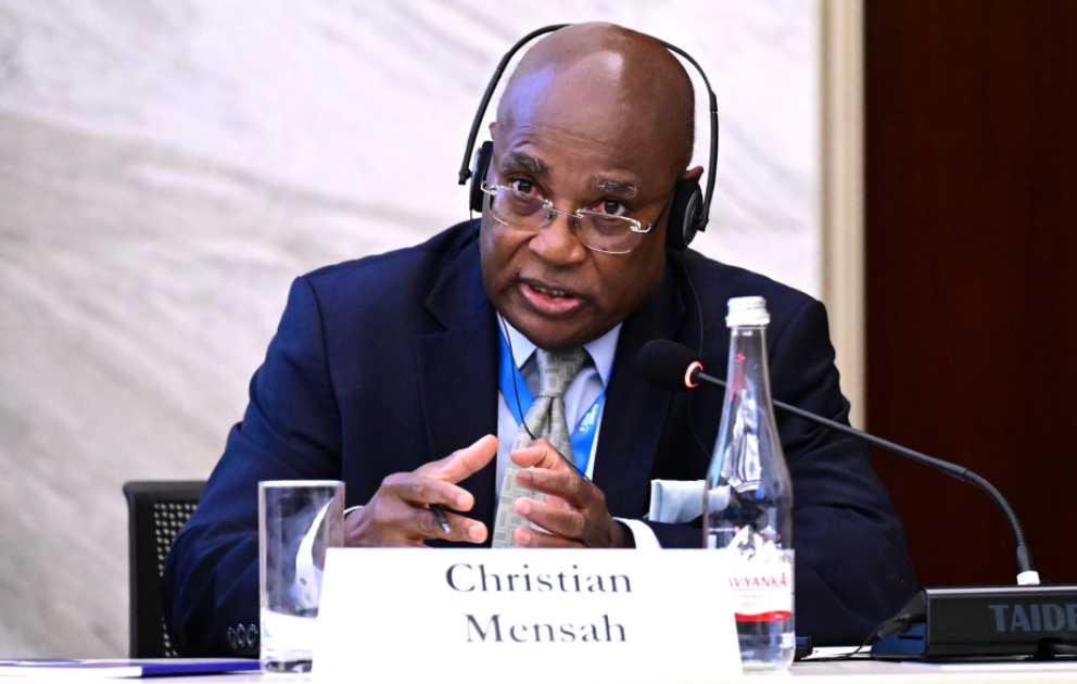 Kristian Mensah: Məqsədimiz öhdəliklərin real fəaliyyətə çevrilməsi üçün zəruri şəraitin yaradılmasıdır VİDEO