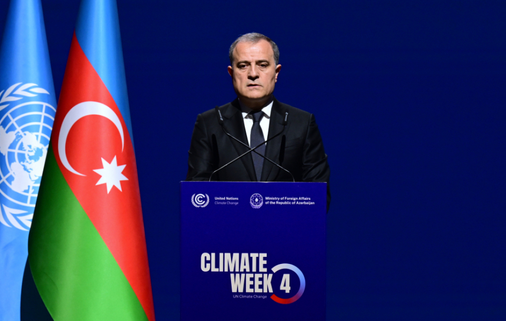 Ceyhun Bayramov: COP29 və COP31 sədrliyi arasında əməkdaşlıq regional həmrəyliyin bariz nümunəsidir VİDEO