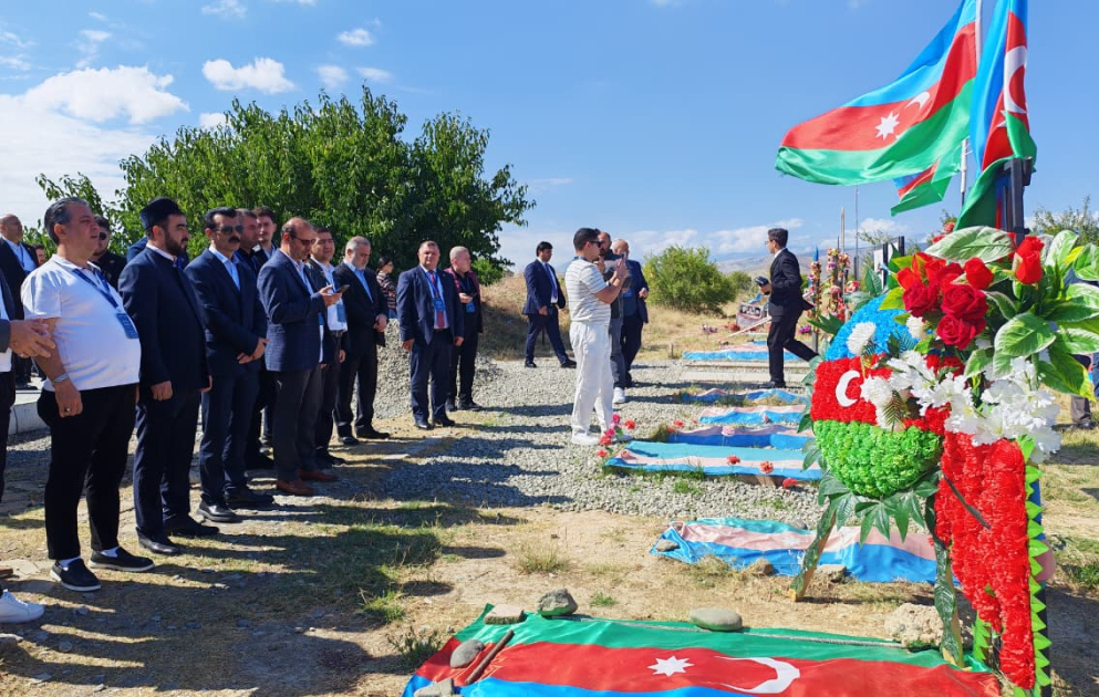 Türkiyə, Gürcüstan və İraqdan olan din xadimləri Ağdamda VİDEO