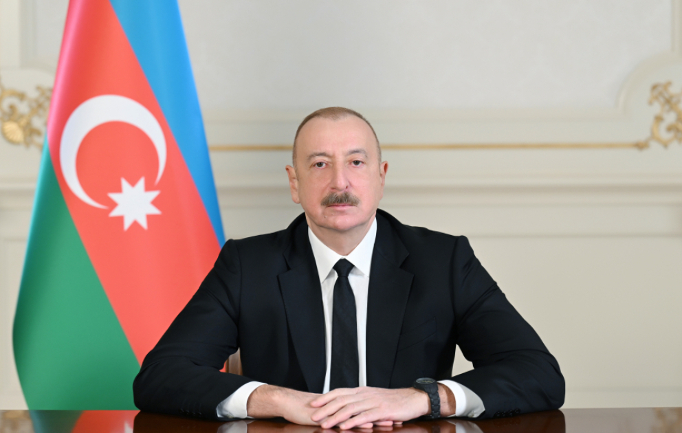 President Ilham Aliyev’s social media accounts shared video of him receiving participants of international conferences VIDEO