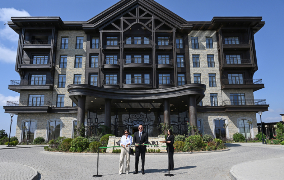 Prezident İlham Əliyev Şamaxıda “Meysari Grand Hotel & SPA” kompleksinin açılışında iştirak edib  YENİLƏNİB VİDEO