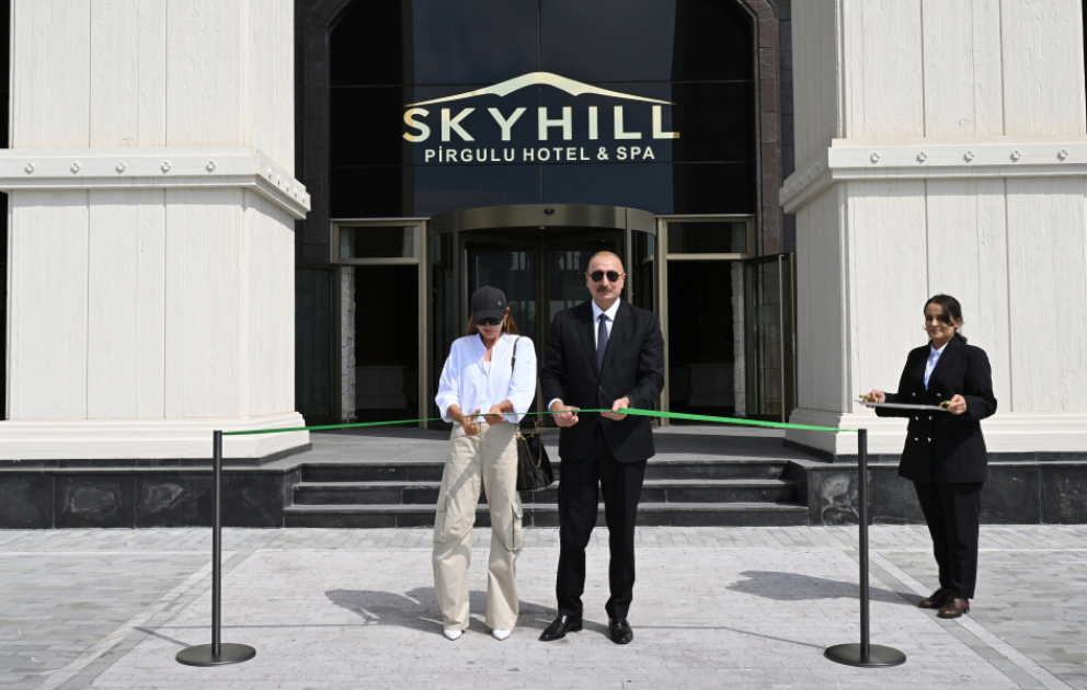 Şamaxıda “Pirqulu Park” hotelinin açılışı olub YENİLƏNİB VİDEO