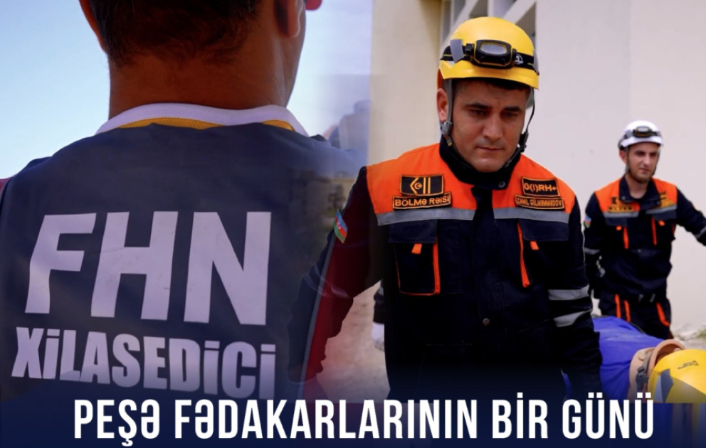 “Peşə fədakarlarının bir günü”: FHN-in xilasedicilərinin və yanğınsöndürənlərinin iş prosesi VİDEO