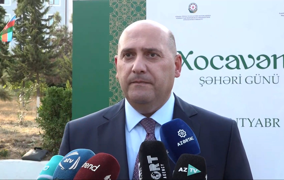 Emin Hüseynov: Hədəfimiz bu ilin sonunadək Füzuli rayonunun iki kəndində tikinti və bərpa işlərini yekunlaşdırmaqdır VİDEO