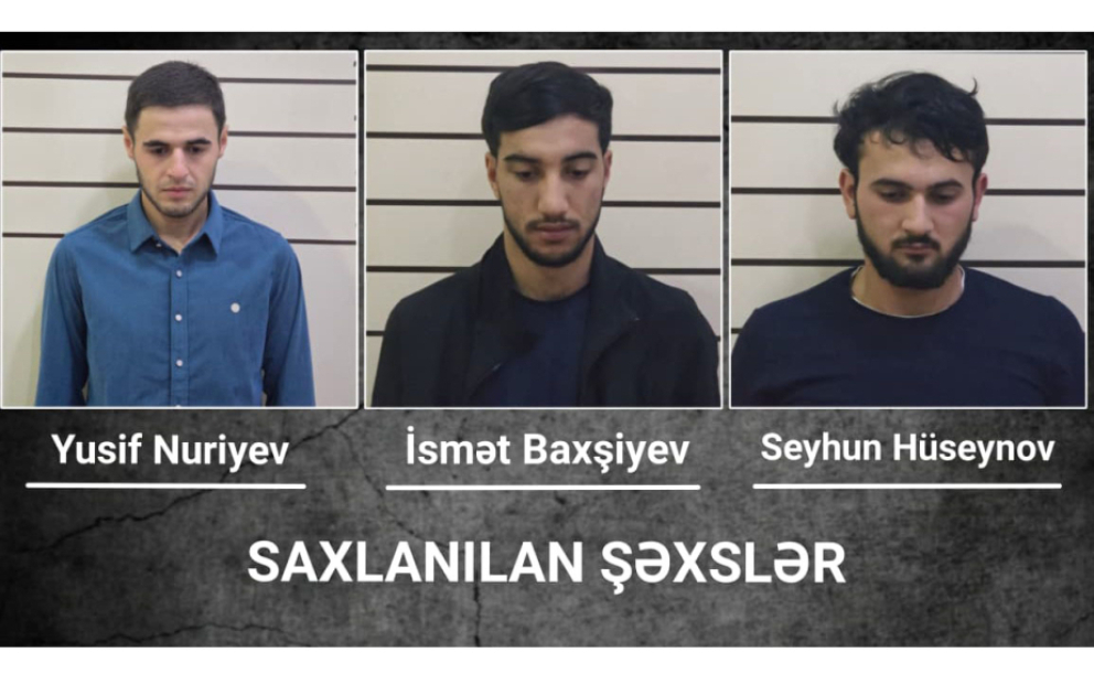 Yaşayış evindən pul oğurlayan şəxslər saxlanılıblar VİDEO