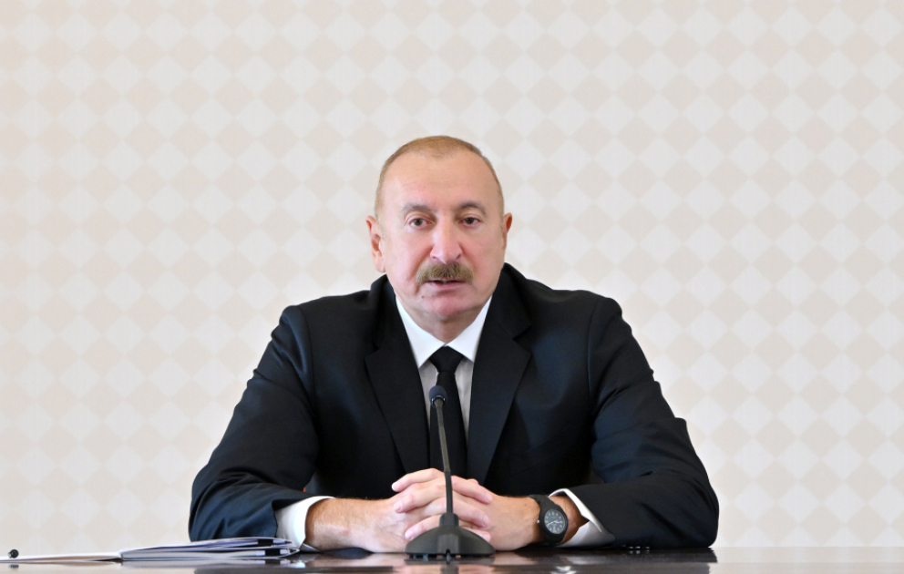 Azərbaycan Prezidenti: Dağ-mədən sənayesinin son məhsula qədər tam zənciri yaradılmalıdır VİDEO