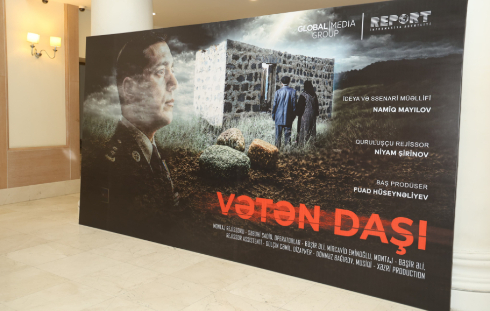 Nizami Kino Mərkəzində film təqdimatı – “Vətən daşı” VİDEO