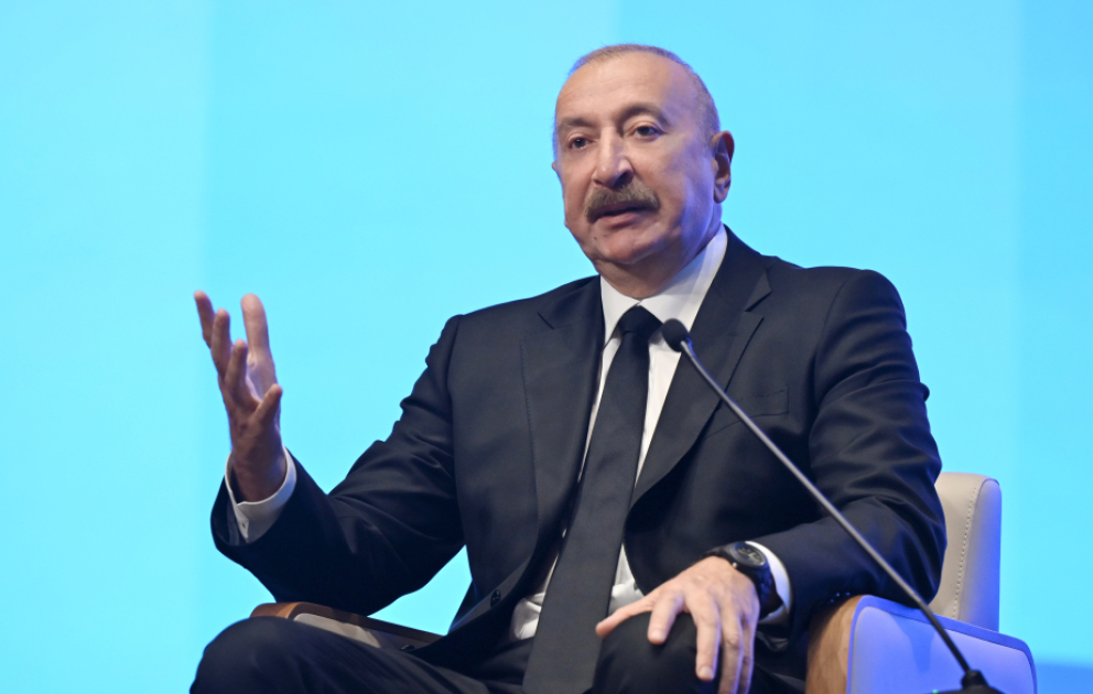 Prezident İlham Əliyev: Neft-qaz yenə də bizim iqtisadiyyatımızın önəmli hissəsidir VİDEO