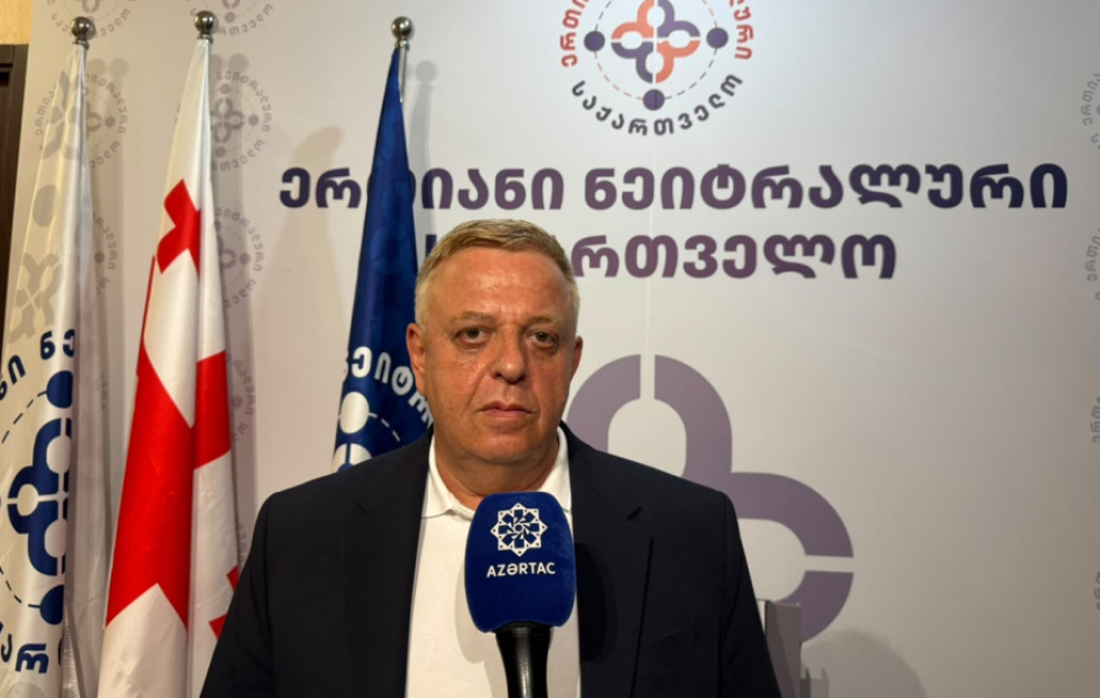 Levan Nikoleişvili: Ermənistanla Azərbaycan arasında müharibənin başa çatması çox mühüm hadisədir VİDEO