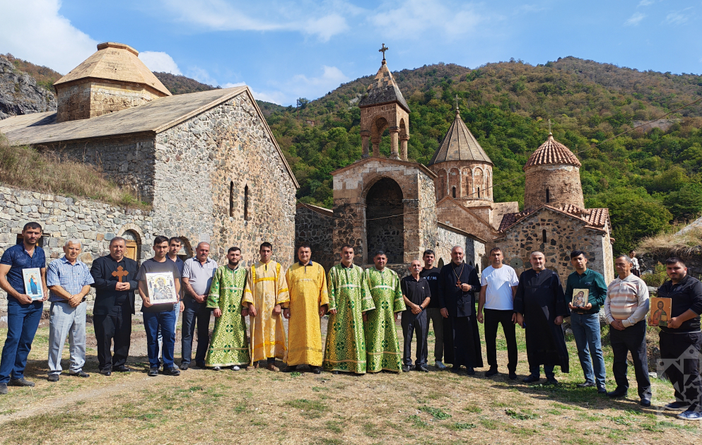 Azərbaycan Alban-Udi Dini İcmasının nümayəndələri Xudavəng Monastır Kompleksini ziyarət ediblər – YENİLƏNİB VİDEO