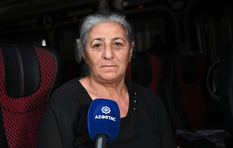 Xocalıya qayıdan sakin: Müharibə olmasın, insanlar sağlıq və əmin-amanlıq içində yaşasınlar VİDEO