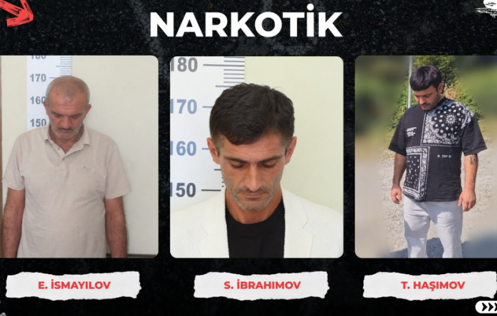 Oğuzda narkotiklərin dövriyyəsi ilə məşğul olan şəxslər saxlanılıblar VİDEO