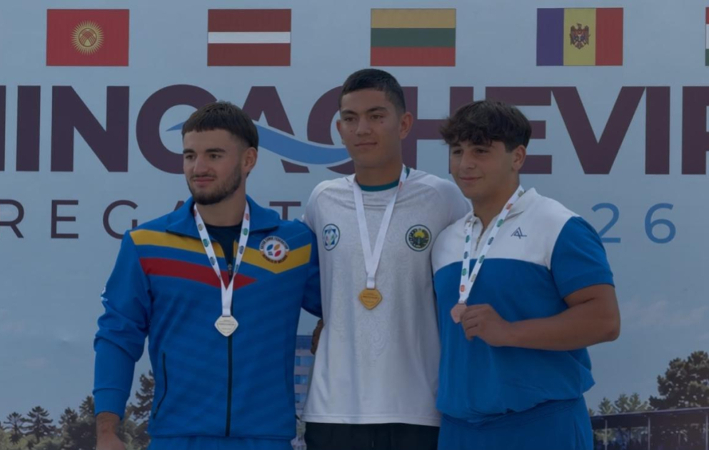 Mingəçevir Reqatasında medal qazanan Azərbaycan avarçəkənləri mükafatlandırılıb VİDEO