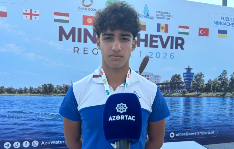 Mingəçevir Reqatasının gümüş mükafatçısı: Hədəfim qızıl medal qazanmaqdır VİDEO