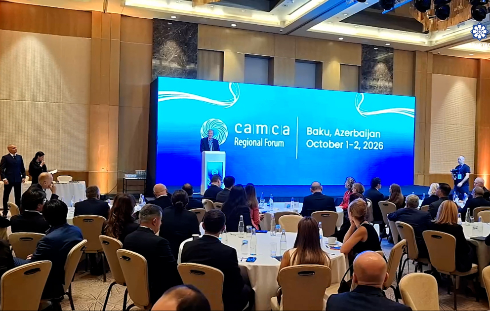 Bakıda CAMCA Regional Forumu işə başlayıb VİDEO