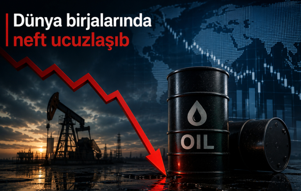 Birjalarda neft ucuzlaşıb VİDEO