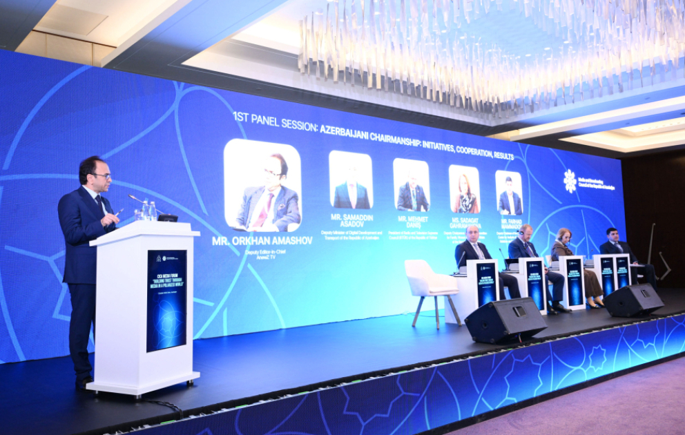 “Qütbləşmiş dünyada media vasitəsilə etibarın qurulması” mövzusunda  PANEL İCLAS  VİDEO