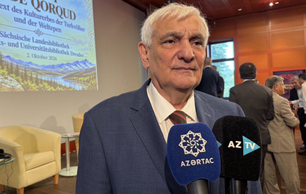 Akademik Kamal Abdulla: Drezdendə “Kitabi-Dədə Qorqud”la bağlı simpoziumun keçirilməsi mühüm hadisədir VİDEO