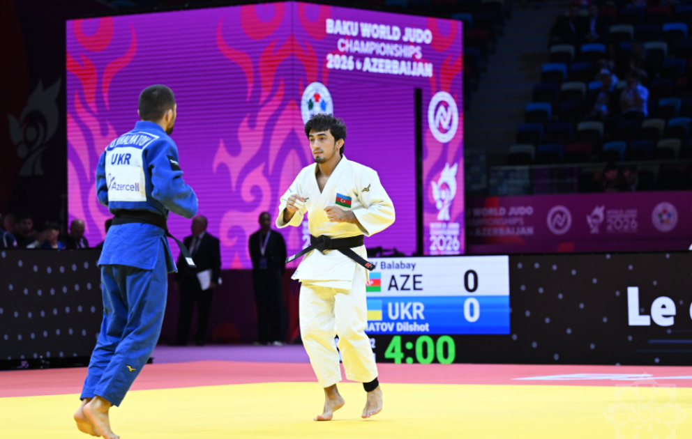 Cüdo üzrə dünya çempionatı: Balabəy Ağayev mübarizəni dayandırıb VİDEO