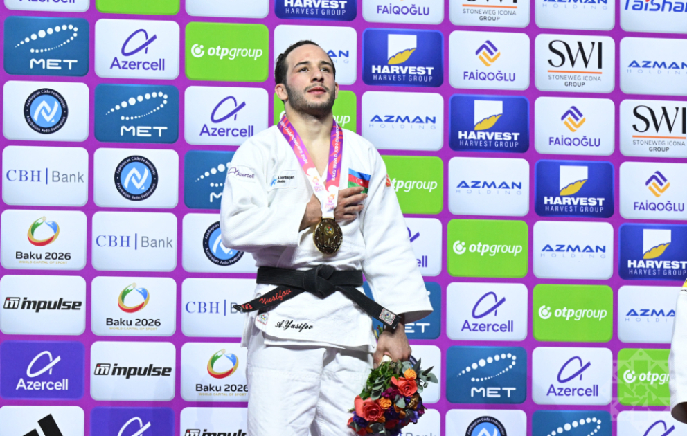 Азербайджанский дзюдоист завоевал золотую медаль на чемпионате мира  ОБНОВЛЕНО-2 ВИДЕО