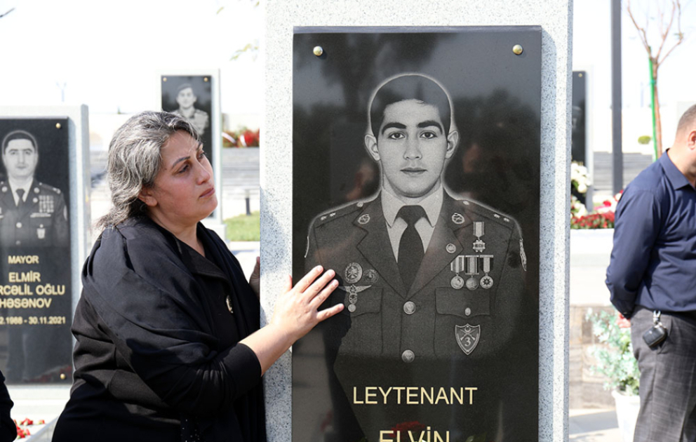 Şəhid leytenant Elvin Şükürlünün anım mərasimi olub VİDEO