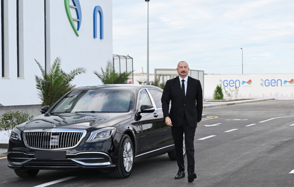 Le président Aliyev participe à l’inauguration d’une entreprise de production pharmaceutique au Parc industriel de Pirallahy VIDEO
