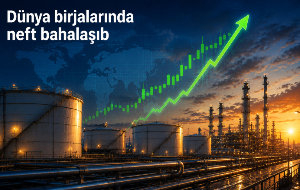 Birjalarda neft bahalaşıb VİDEO