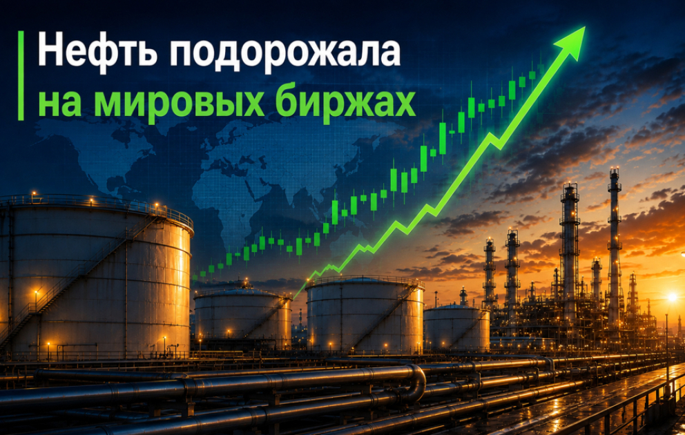 На мировых биржах цены на нефть повысились ВИДЕО