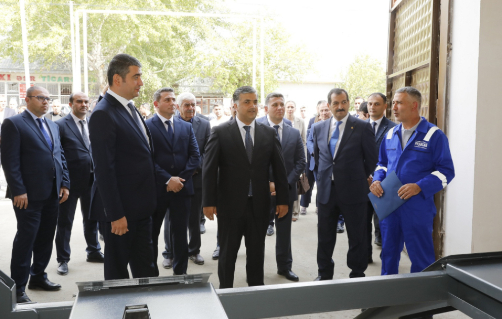 "PeşəCar" layihəsi çərçivəsində növbəti klaster müəssisə istifadəyə verilib VİDEO