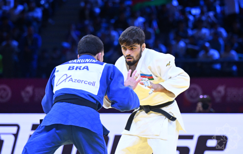 Azərbaycan cüdo üzrə dünya çempionatında növbəti medalını qazanıb VİDEO